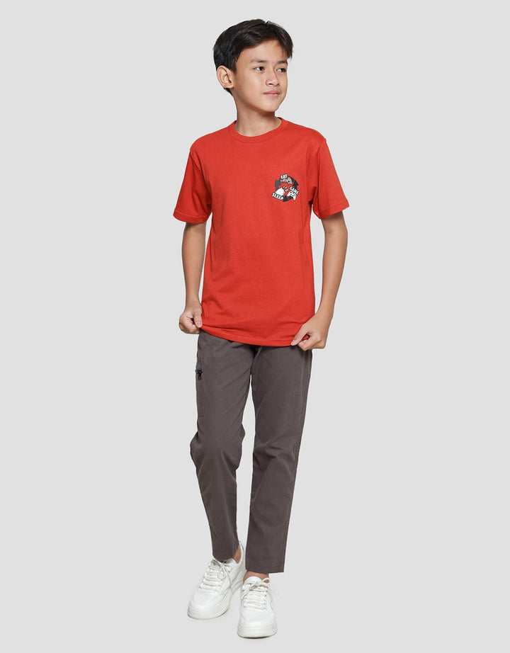 Nevada Boys Logo Print T-Shirt