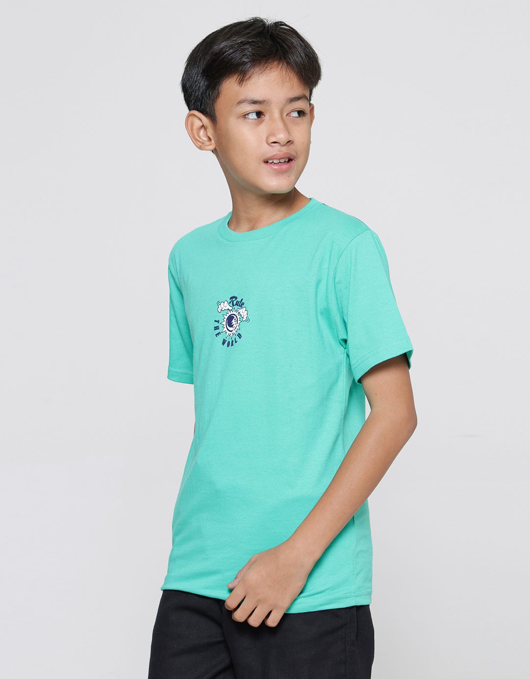 Nevada Rule The World Kaos Anak Laki-laki