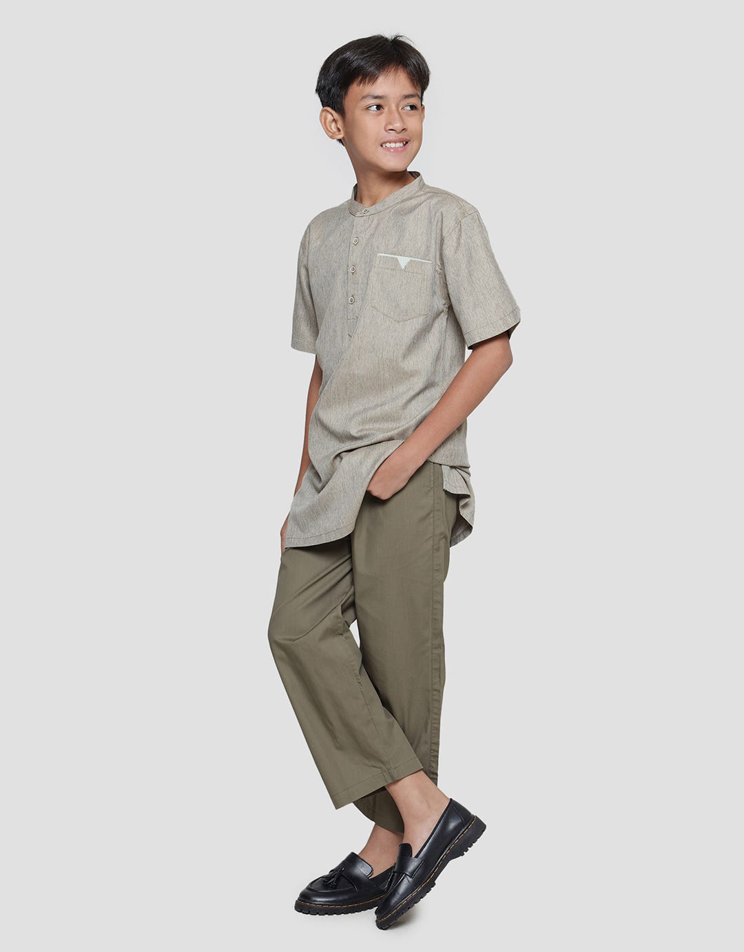 Aero Setelan Bamus Kurta Anak Laki-laki