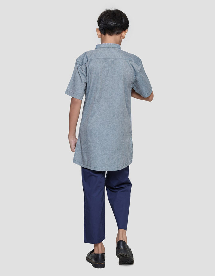 Aero Setelan Bamus Kurta Lengan Pendek Anak Laki-laki