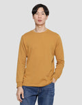 SUKO ROUND NECK SOFT TOUCH KERAH BULAT LENGAN PANJANG KAOS PRIA