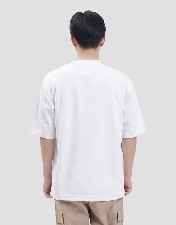SUKO QUICK DRY KERAH BULAT LENGAN PENDEK KAOS OVERSIZE PRIA