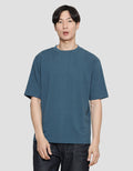 SUKO QUICK DRY KERAH BULAT LENGAN PENDEK KAOS OVERSIZE PRIA