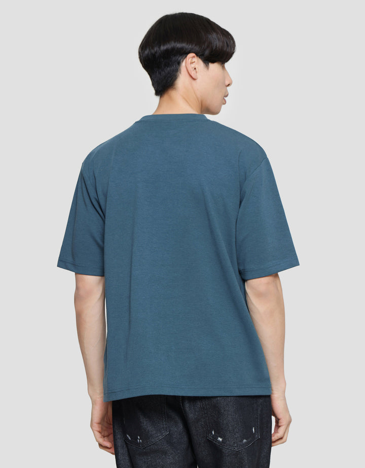 SUKO QUICK DRY KERAH BULAT LENGAN PENDEK KAOS OVERSIZE PRIA