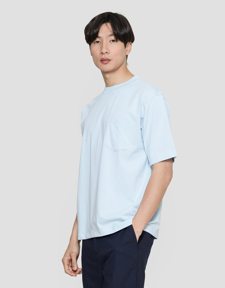Suko Cool Touch Kerah Bulat Kaos Oversize Pria
