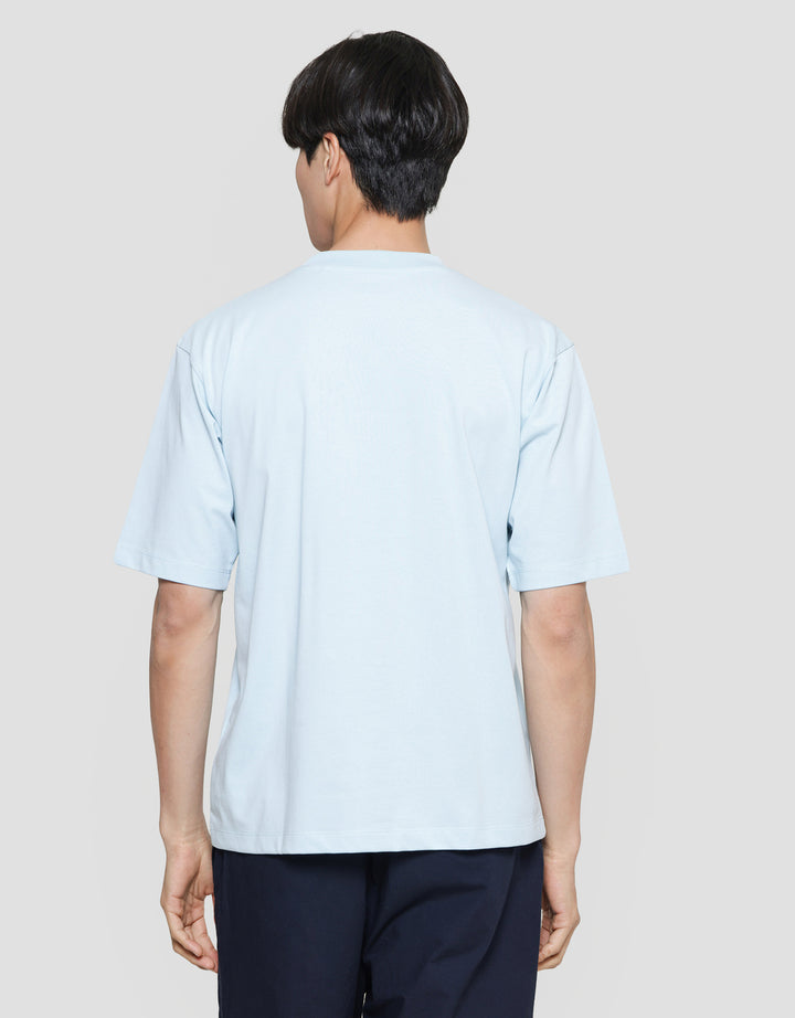 Suko Cool Touch Kerah Bulat Kaos Oversize Pria