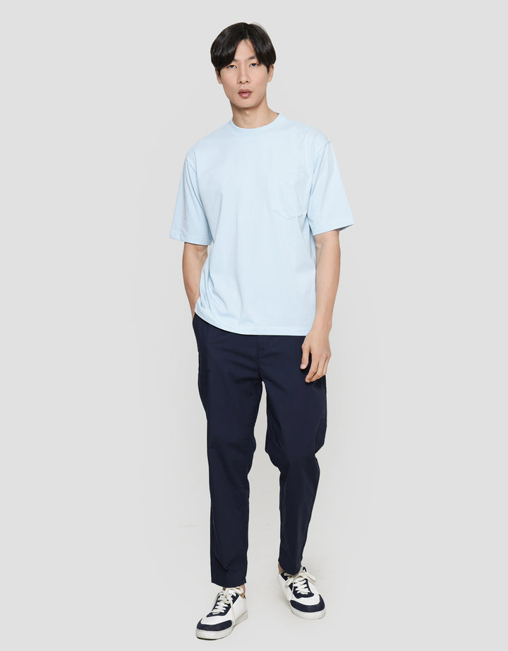 Suko Cool Touch Kerah Bulat Kaos Oversize Pria