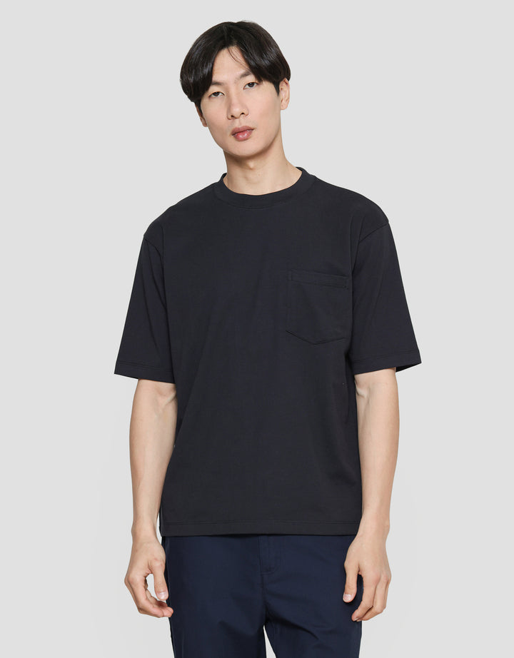 Suko Cool Touch Kerah Bulat Kaos Oversize Pria