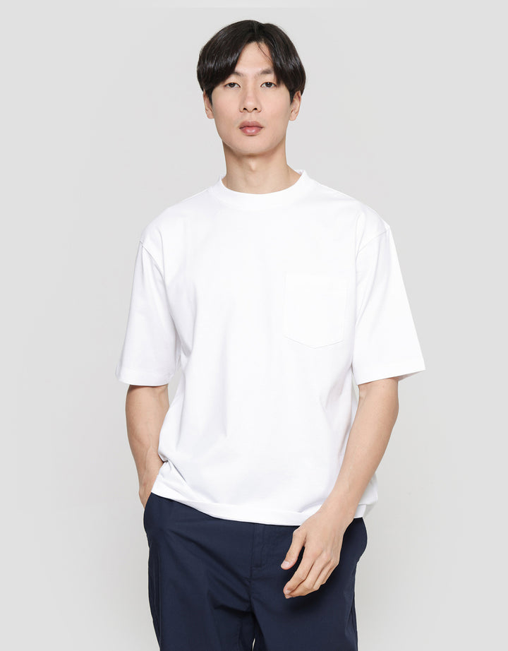 Suko Cool Touch Kerah Bulat Kaos Oversize Pria