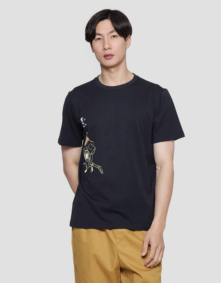 Suko Graphic Print Casual Men's T-Shirt