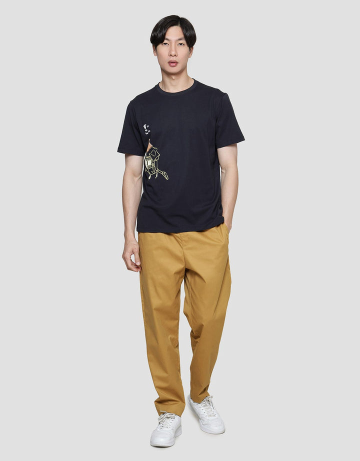 Suko Graphic Print Casual Men's T-Shirt