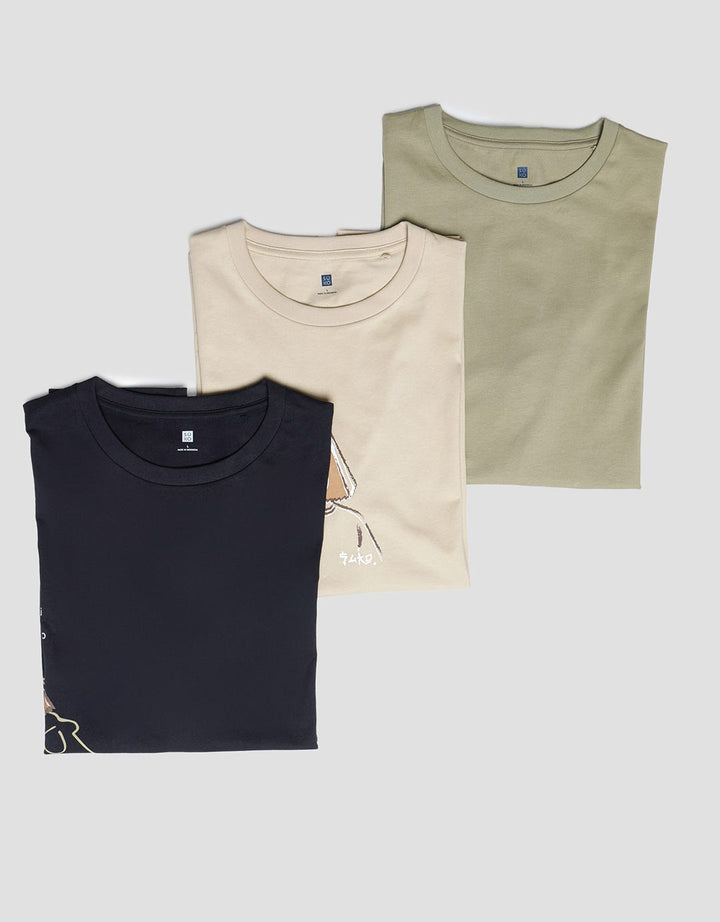Suko Graphic Print Casual Men's T-Shirt