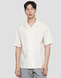 Suko Open Collar Kemeja Casual Pria