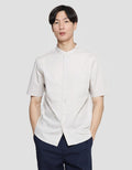 Suko Mandarin Collar Men's Short Sleeve Shirt