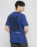 American Jeans Kaos Lengan Pendek Pria Wording Back Print