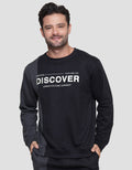 American Jeans Overhead Sweater Bordir Pria