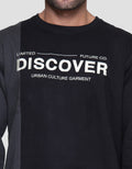 American Jeans Overhead Sweater Bordir Pria