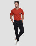 American Jeans Men's Basic Front Knit Long Pants
