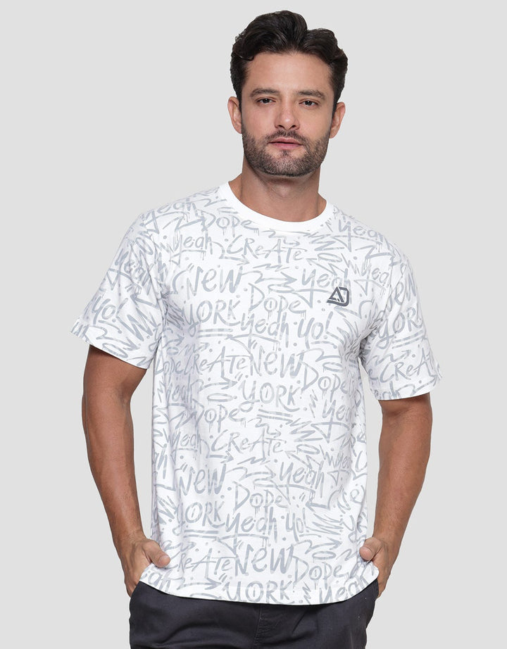 American Jeans Aop Comb 24S Kaos Lengan Pendek Pria