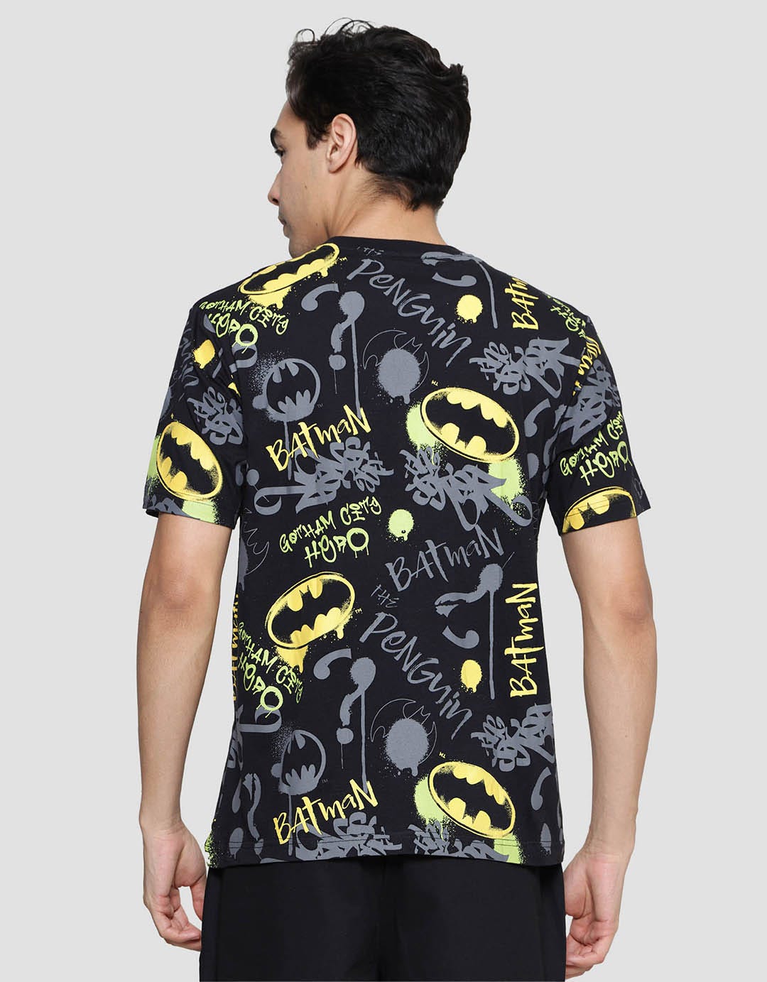 American Jeans Wb Batman Kaos Lengan Pendek Pria
