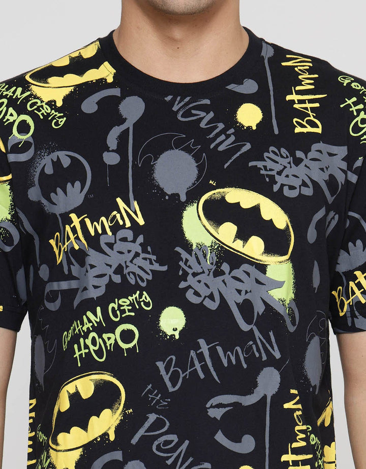 American Jeans Wb Batman Kaos Lengan Pendek Pria