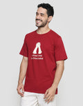 T Zone Print Friend Kaos Lengan Pendek Pria