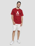 T Zone Print Friend Kaos Lengan Pendek Pria