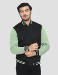 d&f Bomber CVC Jaket Casual Pria