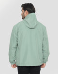 d&amp;f Men's Anorak Parachute Jacket