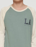 Nevada Forest Logo La Boys Raglan T-Shirt