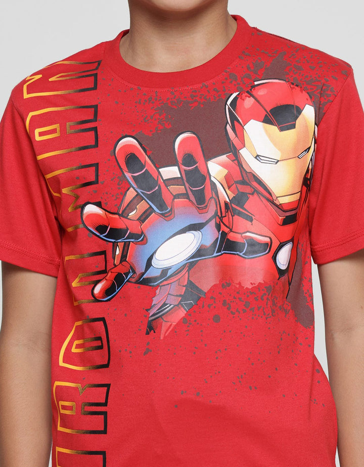 Marvel Ironman Half Body Boys T-Shirt