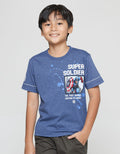 Marvel Boys Short Sleeve T-Shirt Capt America Print
