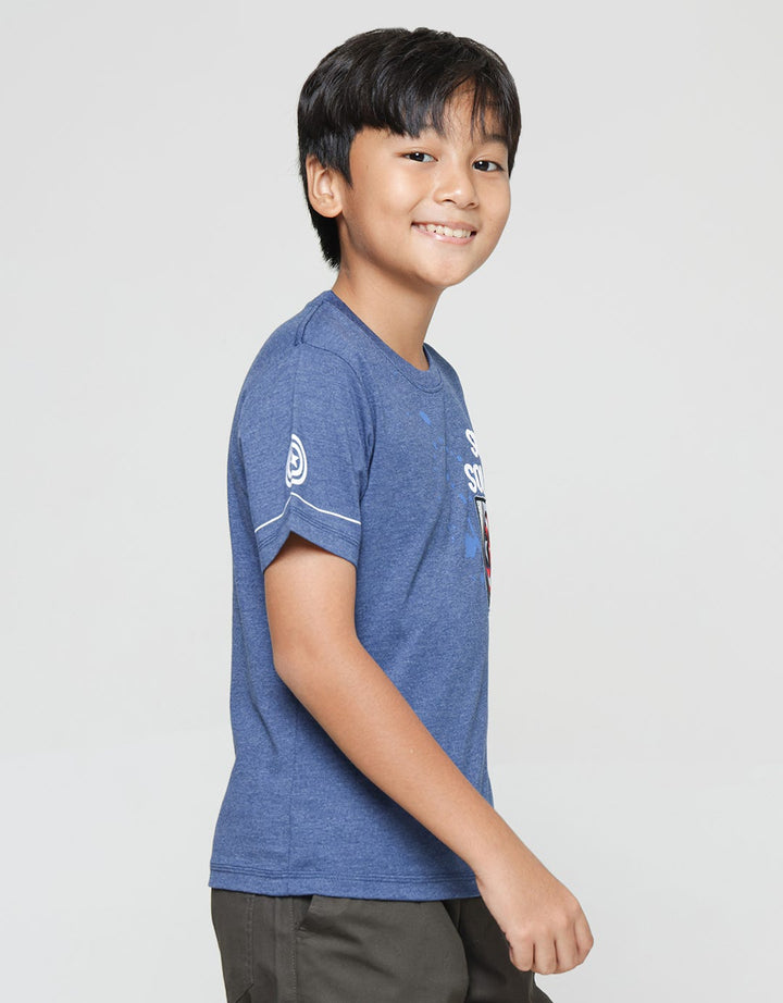 Marvel Boys Short Sleeve T-Shirt Capt America Print