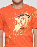 Marvel Iron Man Splash Boys T-Shirt