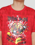 Marvel Iron Man AVG Kaos Anak Laki-laki