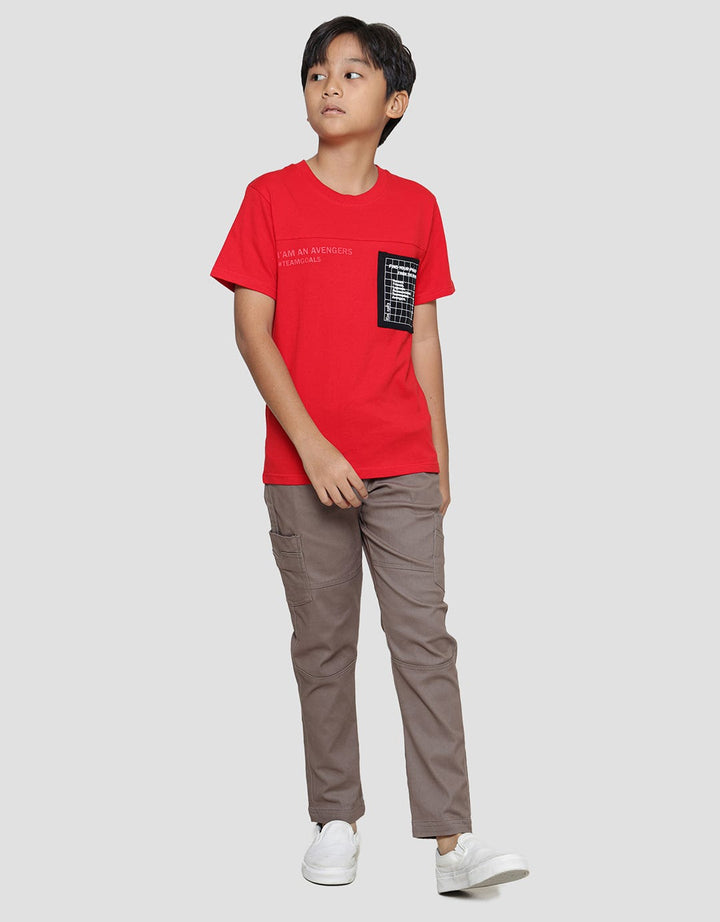 Marvel Avengers Wording Kaos Anak Laki-laki