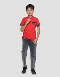 Marvel Henley Avengers Kaos Anak Laki-laki