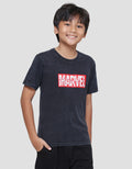 Marvel Logo Tiedye Kaos Lengan Pendek Anak Laki-Laki