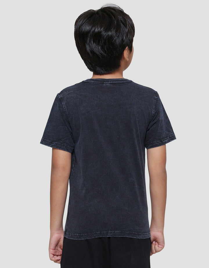 Marvel Logo Tiedye Kaos Lengan Pendek Anak Laki-Laki