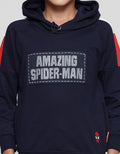 Marvel Spiderman Face Bulat Beyond Amazing Sweater Anak Laki-Laki