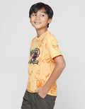 Nevada Spiderman Webbed Kaos Anak Laki-laki