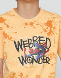 Nevada Spiderman Webbed Kaos Anak Laki-laki