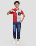 Marvel Spiderman Half Body Boys T-shirt
