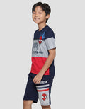 Marvel Cutsewn Amazing Face Boys Spiderman Short Sleeve T-Shirt