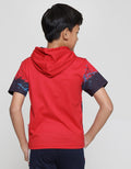 Marvel Kaos Lengan Pendek Anak Laki-laki  Hoodie Spiderman Splash