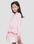Little M Hoodie Bunny Sweater Anak Perempuan