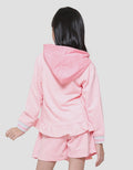 Little M Hoodie Bunny Sweater Anak Perempuan