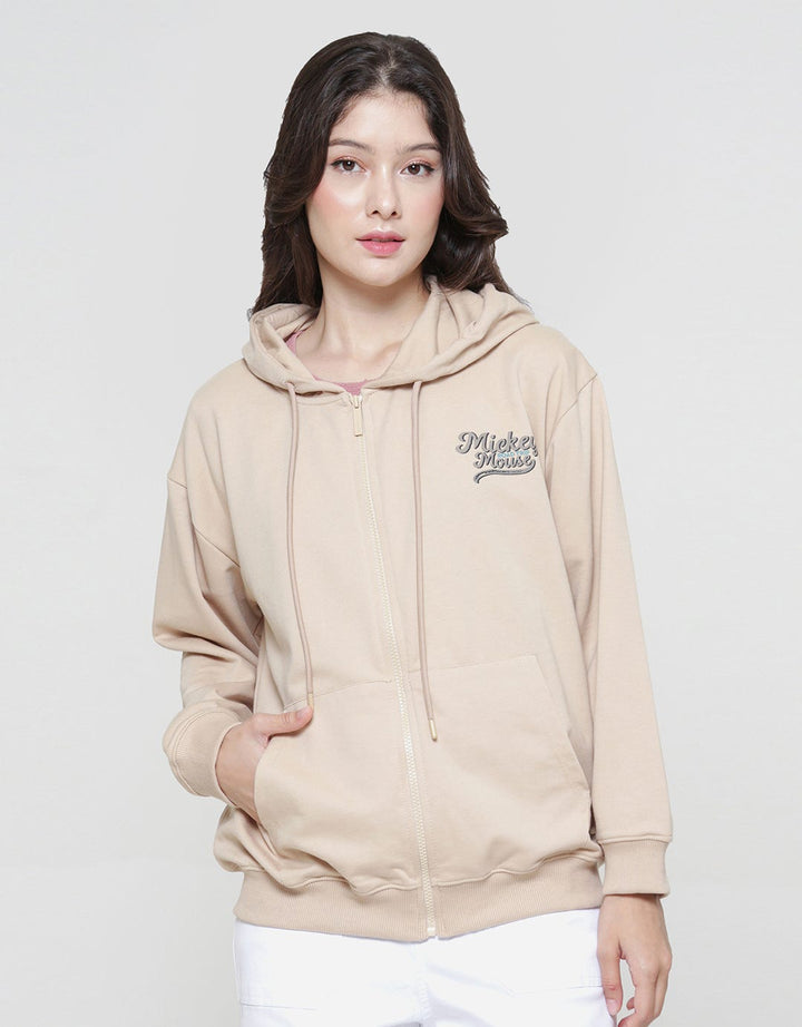 Disney Print Mickey Advanture Jaket Wanita