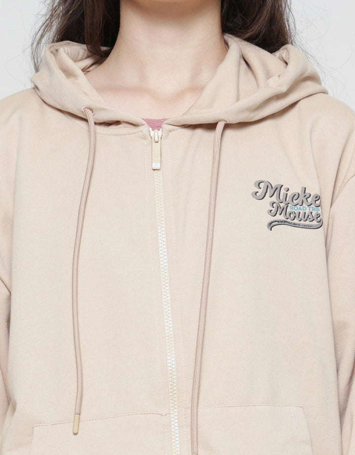 Disney Print Mickey Advanture Jaket Wanita