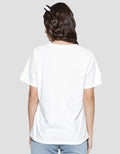 Disney Basic Print Mickey Forever Valentine Kaos Wanita